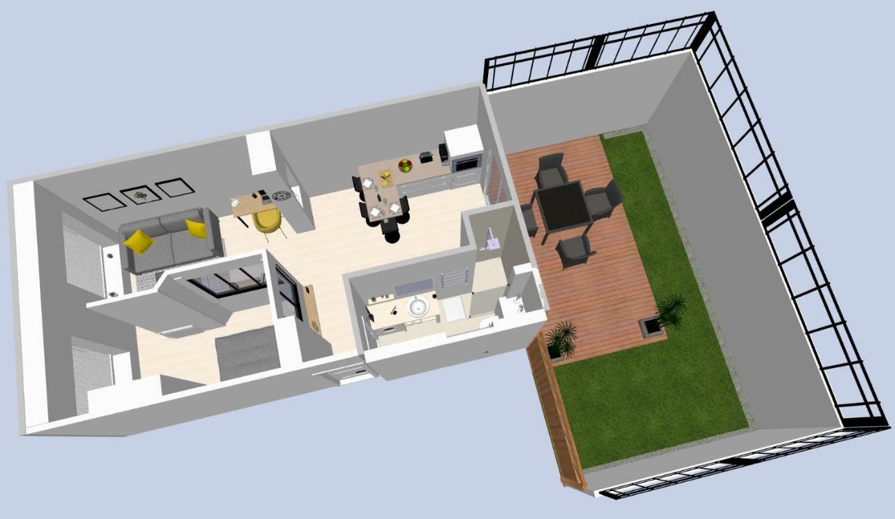 Le P'Tit Atelier, Terrasse Privative Lorient Exterior foto