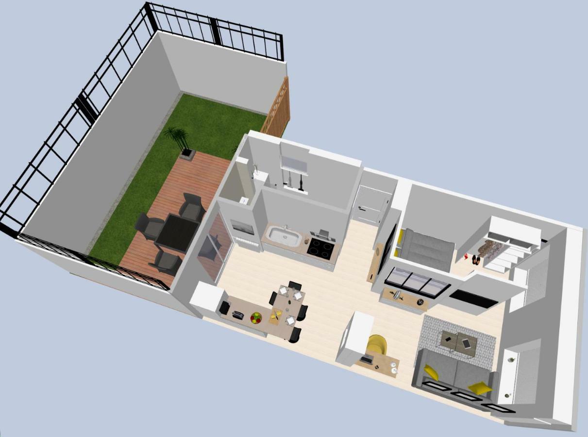 Le P'Tit Atelier, Terrasse Privative Lorient Exterior foto